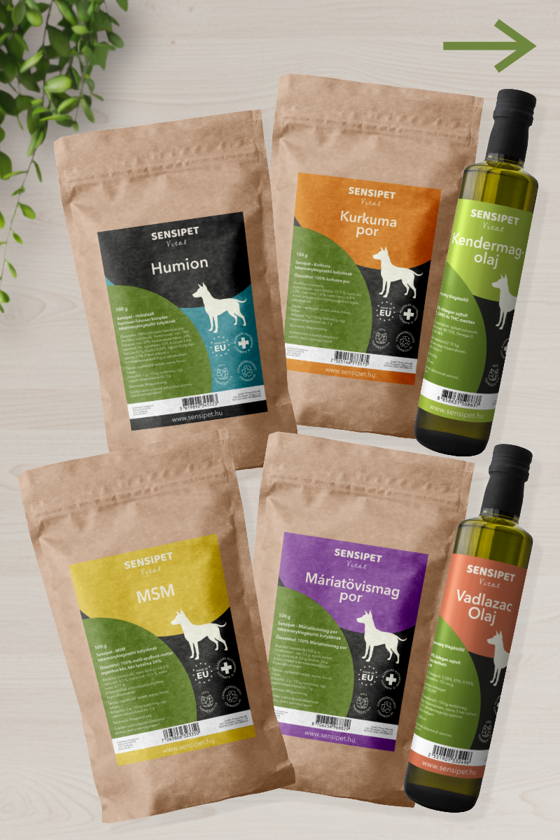 Allergiára hajlamos kutyáknak