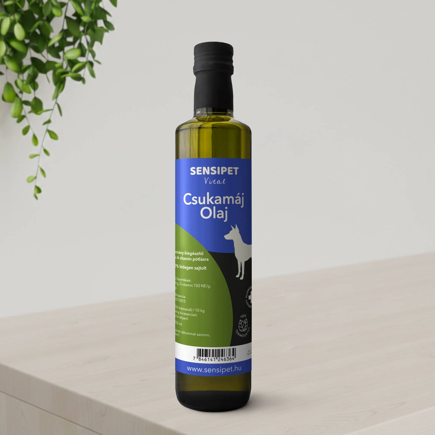 Csukamáj olaj - természetes A- és D-vitamin forrás 100ml